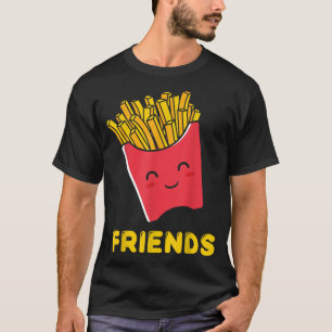 Camiseta Gráfica de comida de hamburguesa de queso frito Ka