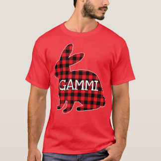 Camiseta Gráfica de conejito rojo de vestido de mujer de Pa