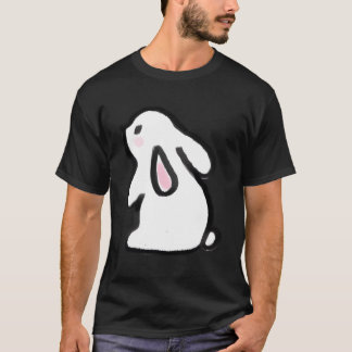 Camiseta Gráfica de conejo pequeño lindo