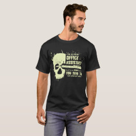 Camiseta Gráfica de cráneo de regalo divertida de T-Shirt A