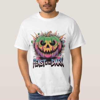 Camiseta Gráfica de Creepy Pumpkin Pop Culture