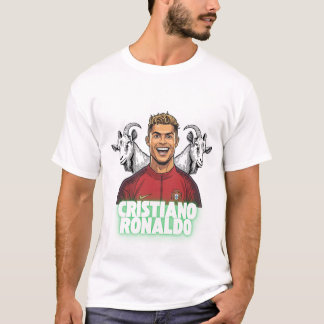Camiseta gráfica de Cristiano Ronaldo CR7 - Fútbol