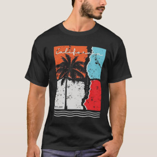 Camiseta gráfica de cuello redondo de algodón de m