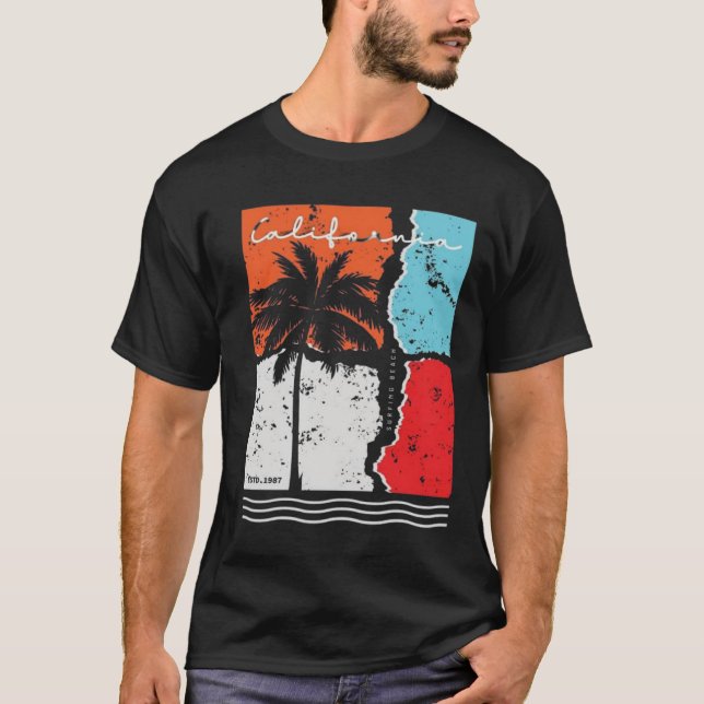 Camiseta gráfica de cuello redondo de algodón de m (Anverso)