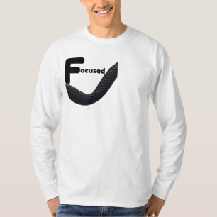 Camiseta Gráfica de Cuerda con Mentalidad Enfocada