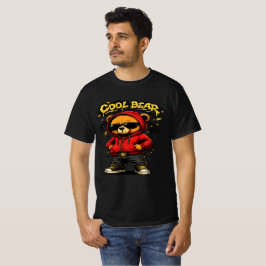 Camiseta gráfica de dibujos animados Cool Bear Str