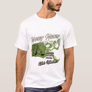 Camiseta gráfica de dinero significa lealtad real