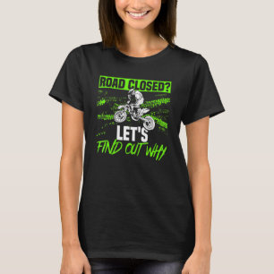 Camiseta Gráfica De Dirtbike Para Mujeres Hombres Que Monta