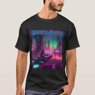 Camiseta Gráfica de DJ de Bass Techno Trance Raves - Vibes 