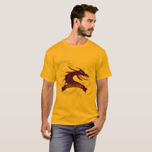 Camiseta Gráfica de Dragón Mitológico