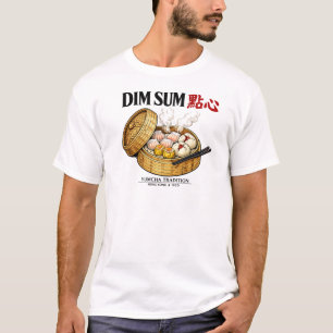 Camiseta Gráfica de Dumpling Auténtico Yum Cha