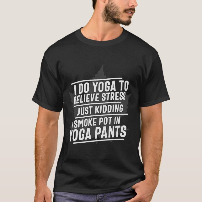 Camiseta Gráfica de entrenamiento meditado de yoga y tamaño (Anverso)