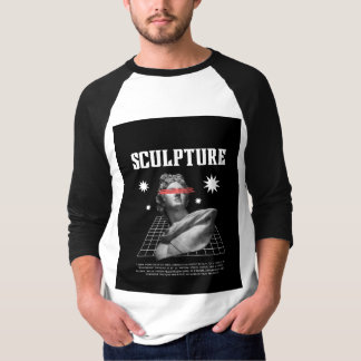 Camiseta Gráfica de Escultura Artística | Camiseta