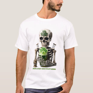 Camiseta gráfica de esqueleto corpulento eterno   
