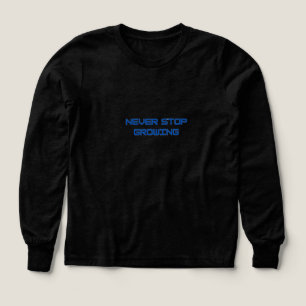 Camiseta gráfica de estar positivo