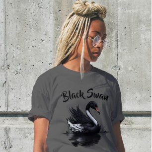Camiseta gráfica de estética oscura artística Cisn