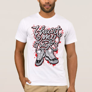 Camiseta gráfica de estilo callejero