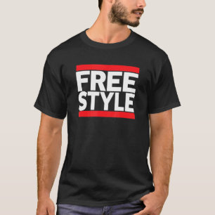 Camiseta Gráfica de estilo de rap retro de aficionado a la