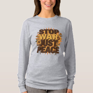 Camiseta gráfica de estilo retro vintage contra la