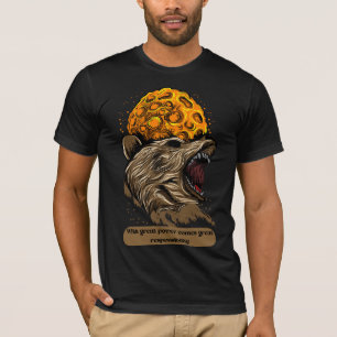 Camiseta gráfica de fantasía oscura