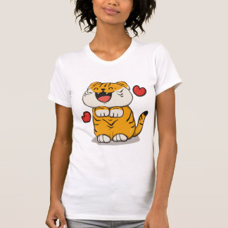 Camiseta gráfica de Fierce Tiger