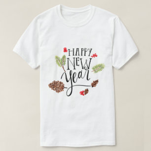 Camiseta gráfica de fiesta de celebración de Año N