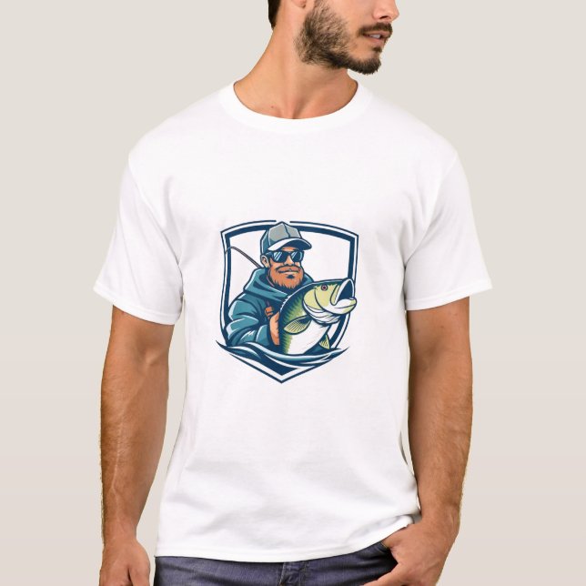 Camiseta gráfica de Fish Whisperer (Anverso)