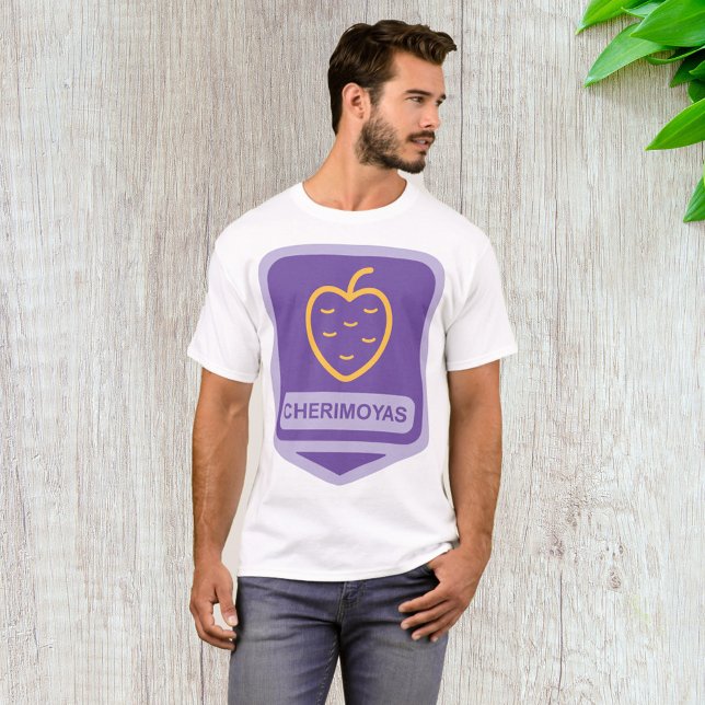 Camiseta Gráfica de frutas Cherimoya única personalizable (Subido por el creador)