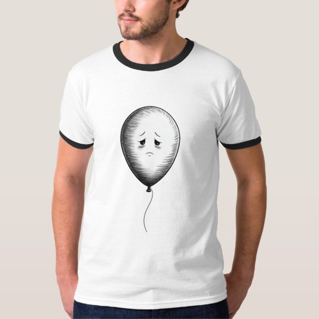 Camiseta gráfica de globo flotante (Anverso)