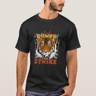 Camiseta gráfica de golpe rápido y alma de tigre p