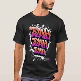 Camiseta Gráfica de graffiti de Flite Boi Blah Blah
