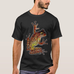 Camiseta gráfica de gran rana de Virginia Wright
