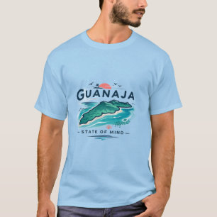 Camiseta gráfica de Guanaja State of Mind Island