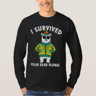 Camiseta Gráfica de Guay de la caída del oso polar que sobr