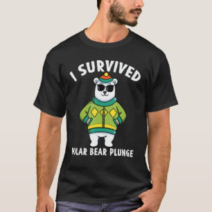 Camiseta Gráfica de Guay de la caída del oso polar que sobr