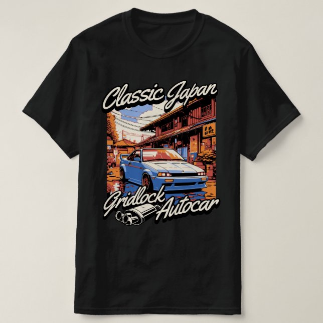 Camiseta Gráfica de Guay para coches clásicos de Japón (Diseño del anverso)