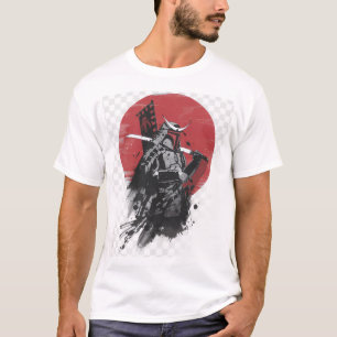 Camiseta gráfica de guerrero samurái – Guerrero ja