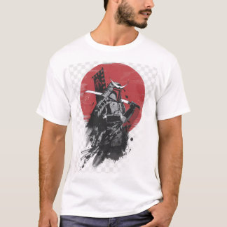Camiseta gráfica de guerrero samurái – Guerrero ja