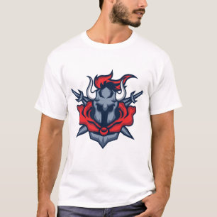 Camiseta gráfica de Guerrero Toro para hombres