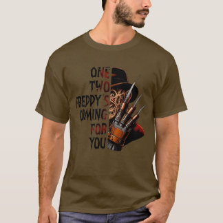 Camiseta gráfica de Halloween de terror de Freddy