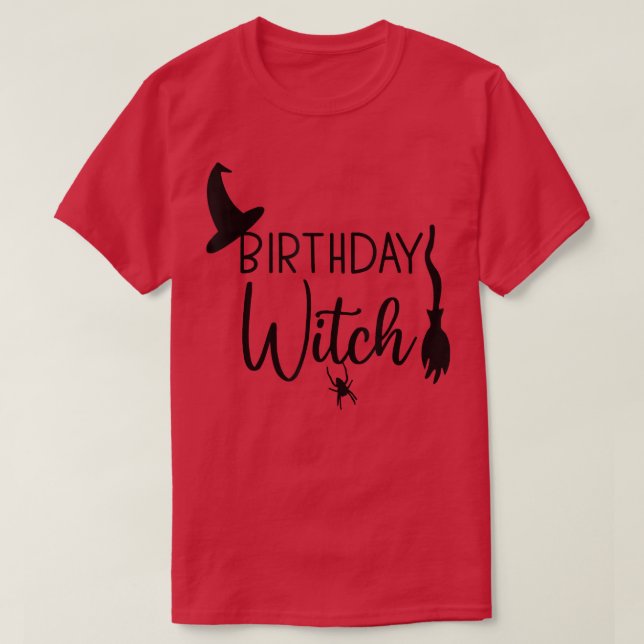 Camiseta Gráfica de Halloween divertida de cumpleaños para  (Diseño del anverso)