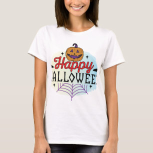 Camiseta gráfica de Halloween - espeluznante y ele