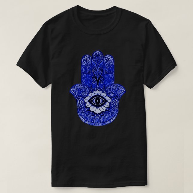 Camiseta gráfica de Hamsa del símbolo del arte (Diseño del anverso)