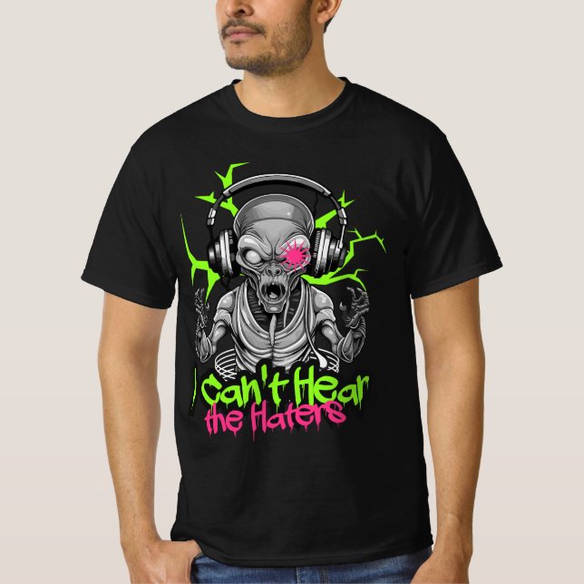 Camiseta gráfica de Haters Fitness (Anverso)