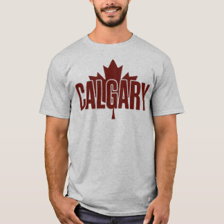 Camiseta gráfica de hoja de arce de Calgary – AB