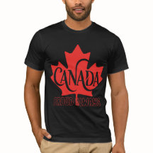 Camiseta gráfica de hoja de arce siempre orgullosa