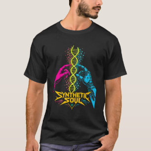 Camiseta gráfica de hombre con ADN del alma sintét