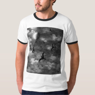 Camiseta gráfica de hombre con cielo nocturno de l