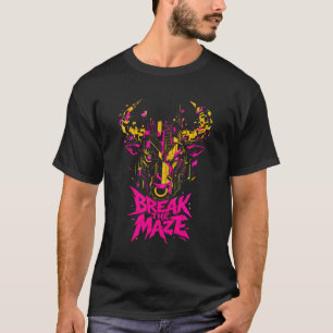 Camiseta gráfica de hombre Cyber Bull Break The Ma