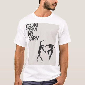 Camiseta gráfica de hombre de arte contemporáneo -